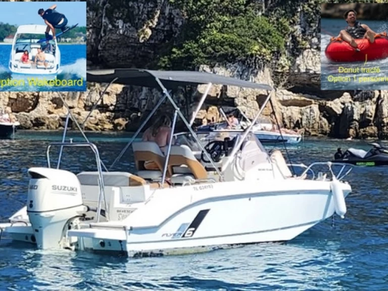 Motorboat to hire Antibes at the best price