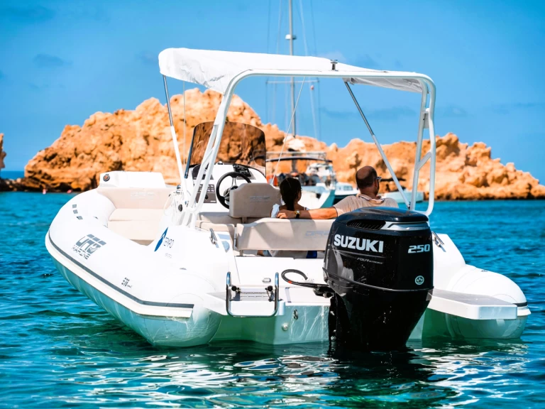 Oromarine Oromarine S-78 charter bareboat or skippered in  Fornells