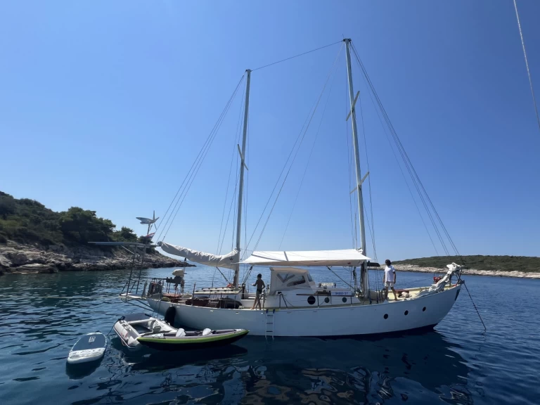 Uljanik Shipyard Besa charter bareboat or skippered in  Hvar