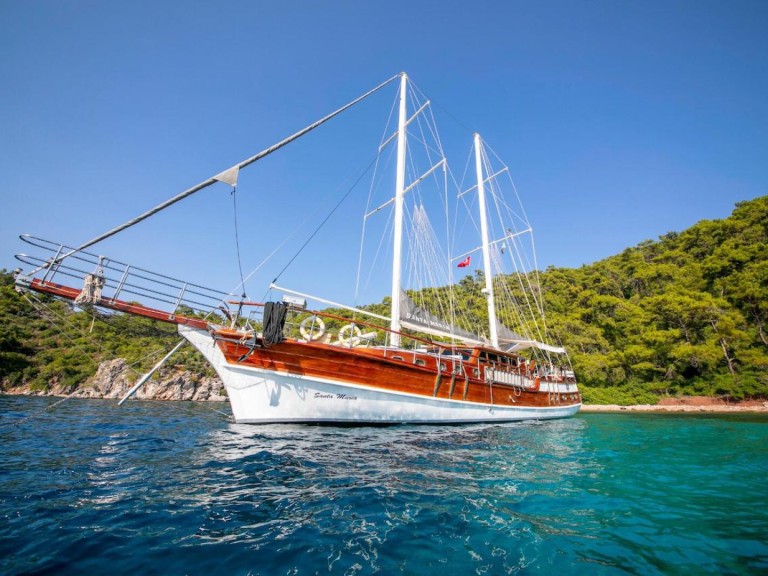  24M Luxury Gulet  charter bareboat or skippered in  Selimiye