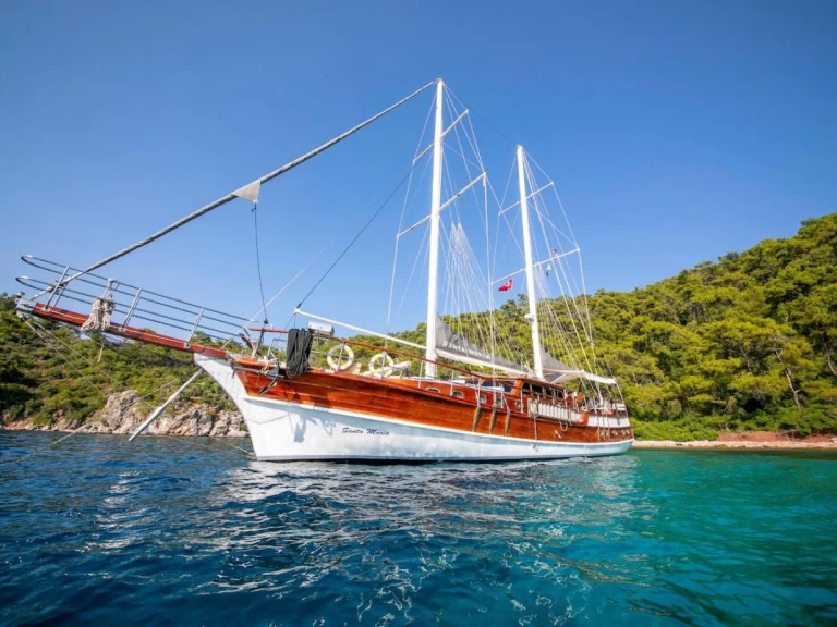  24M Luxury Gulet  charter bareboat or skippered in  Selimiye