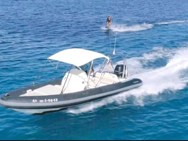 Weihai Roughneck charter bareboat or skippered in  Ibiza Town