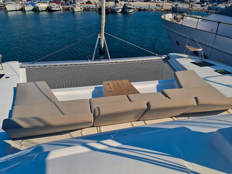 Fountaine Pajot Aura 51 charter bareboat or skippered in  Préveza