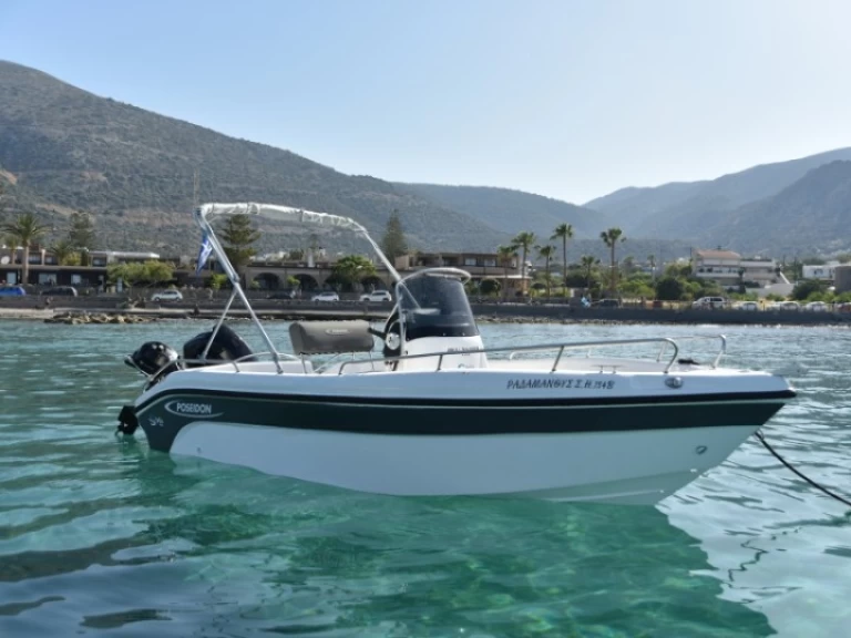 Motorboat hire in Stalida - Poseidon Blu Water 170cc