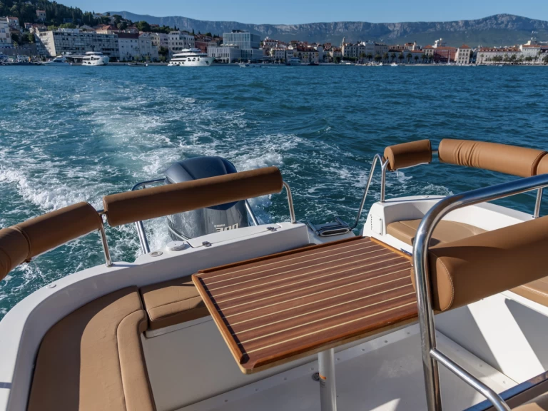 Ris Marine 850 Luxury charter bareboat or skippered in  Split