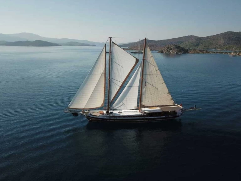 Bibi Aysegul Gulet Bibi Aysegul L636 charter bareboat or skippered in  Bodrum harbour