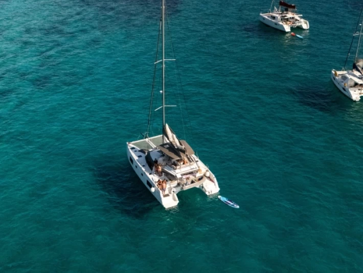 Yacht hire Ibiza Town cheap Nautitech 46 Fly