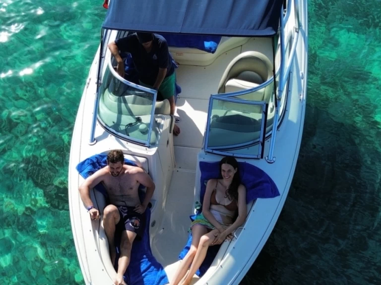 Motorboat to hire Sant Antoni de Portmany at the best price