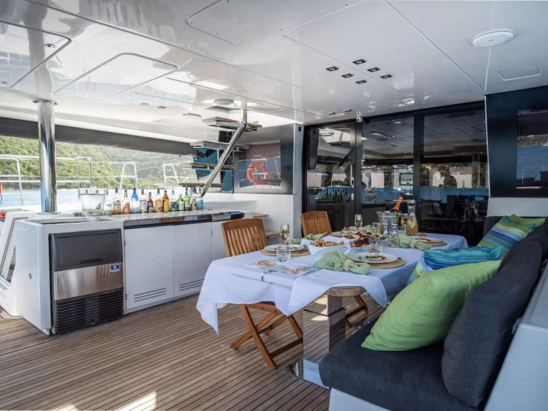 Lagoon RIPPLE charter bareboat or skippered in  Saint Thomas Island