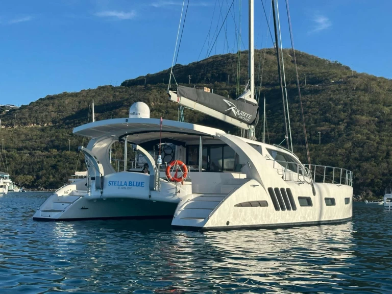 Xquisite Yachts STELLA BLUE charter bareboat or skippered in  U.S. Virgin Islands
