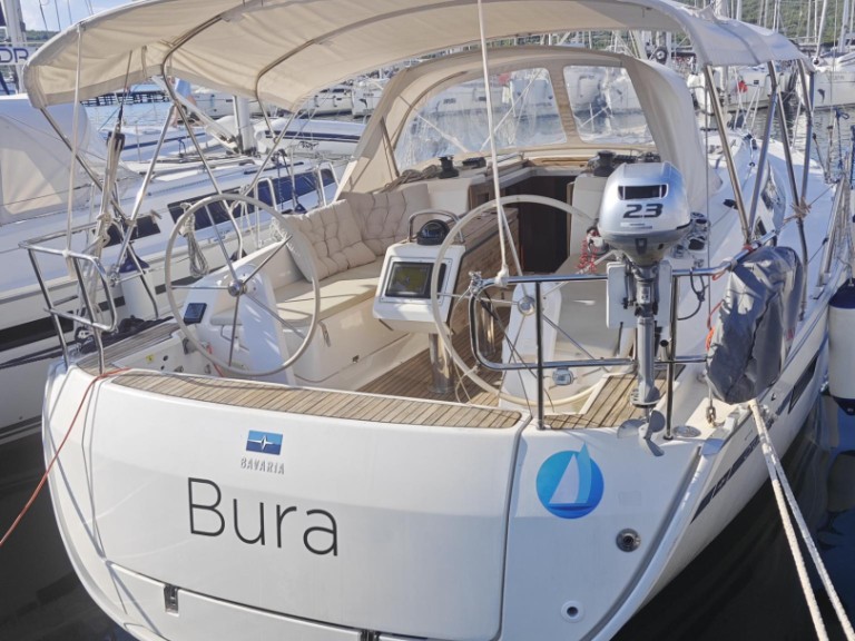 Bavaria Cruiser 37 charter bareboat or skippered in  Punat