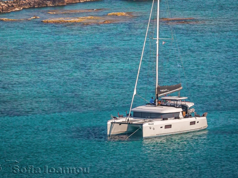 Lagoon Lagoon 42 charter bareboat or skippered in  Syros (Island)