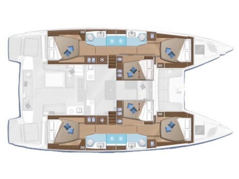Hire a Lagoon Lagoon 50 Kos