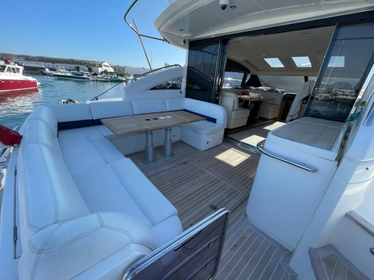 Princess V 52 charter bareboat or skippered in  Naples