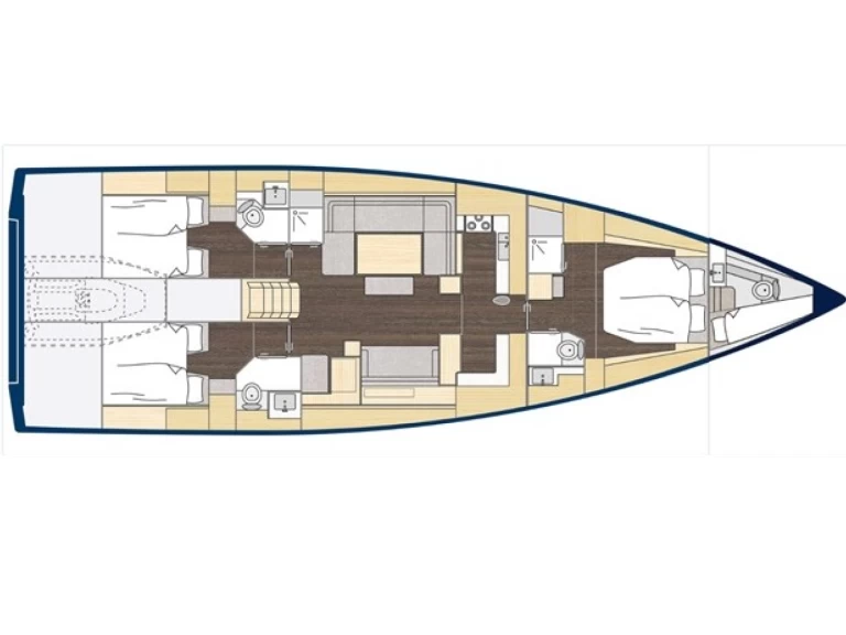 Yacht charter Préveza - Bavaria Bavaria C57 Style on SamBoat