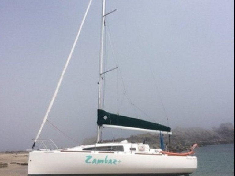 Chantier Marée Haute DJANGO 770 charter bareboat or skippered in  Concarneau
