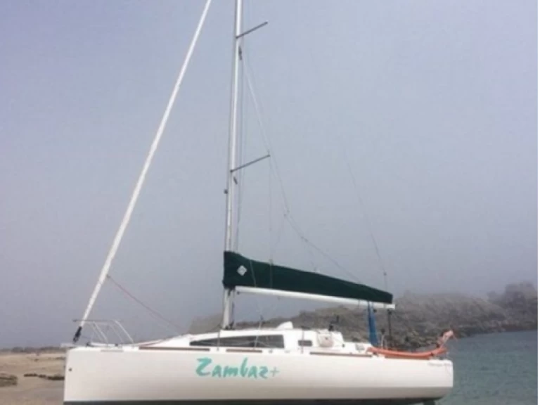Chantier Marée Haute DJANGO 770 charter bareboat or skippered in  Concarneau