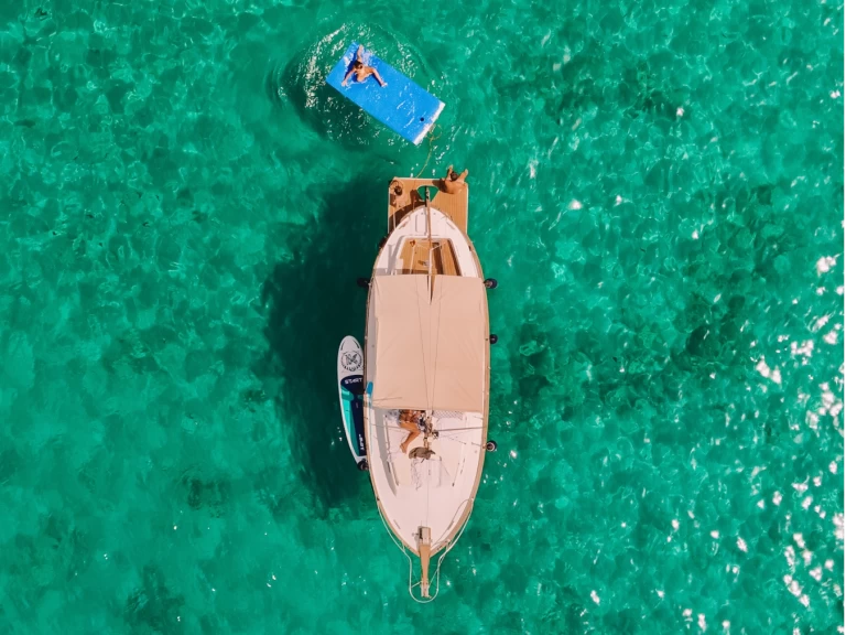 Llaut Myabca Delfin 28 charter bareboat or skippered in  Palma de Mallorca