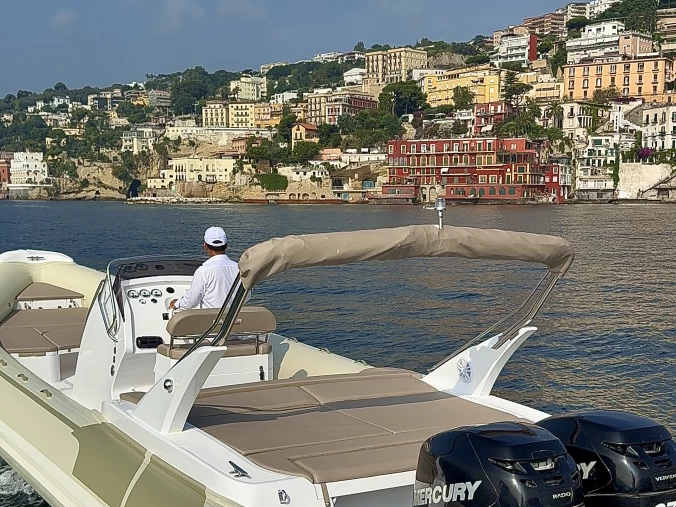 Hire RIB Master with a boat licence