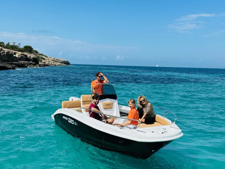 Hire Motorboat with or without skipper Barqa s'Arenal