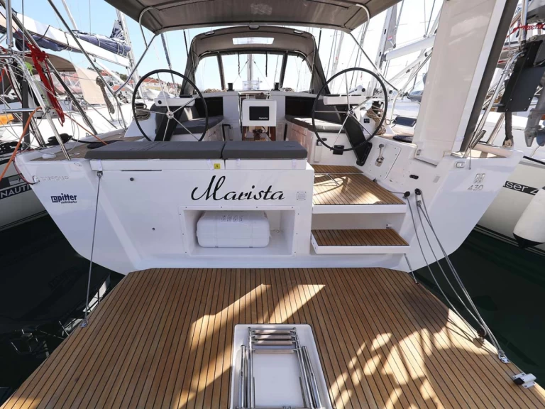 Dufour Dufour 430 charter bareboat or skippered in  Murter-Kornati