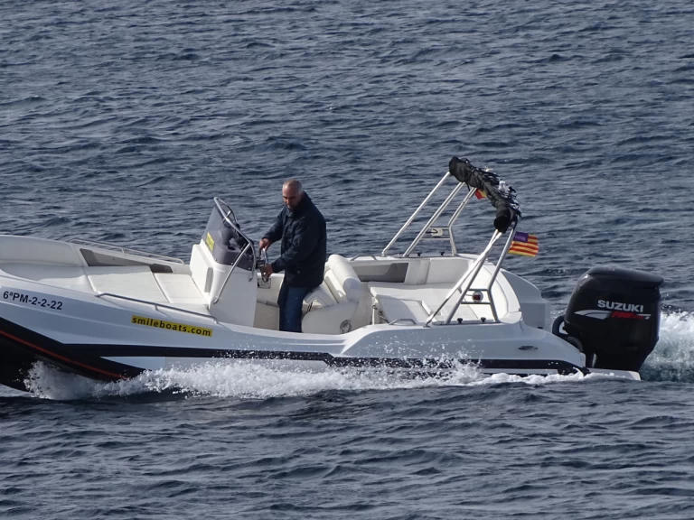 Hire RIB Zar with a boat licence