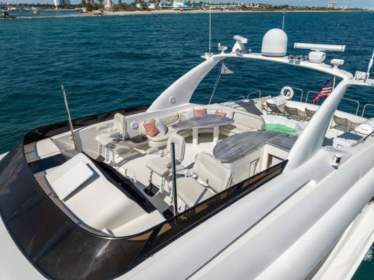 Lazzara IV Tranquility charter bareboat or skippered in  Fort Lauderdale
