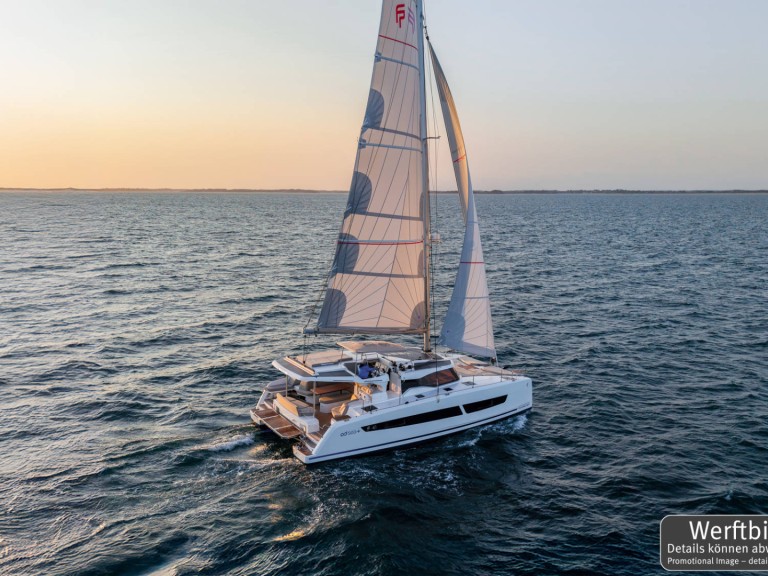 Fountaine Pajot Fountaine Pajot FP 41 Maesto 3  charter bareboat or skippered in  Can Pastilla