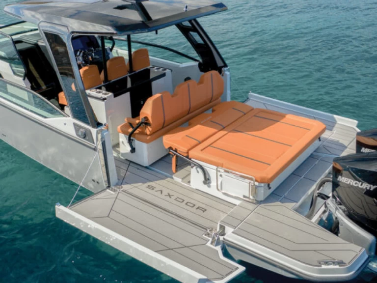 Yacht hire Cannes cheap Saxdor 320 GT