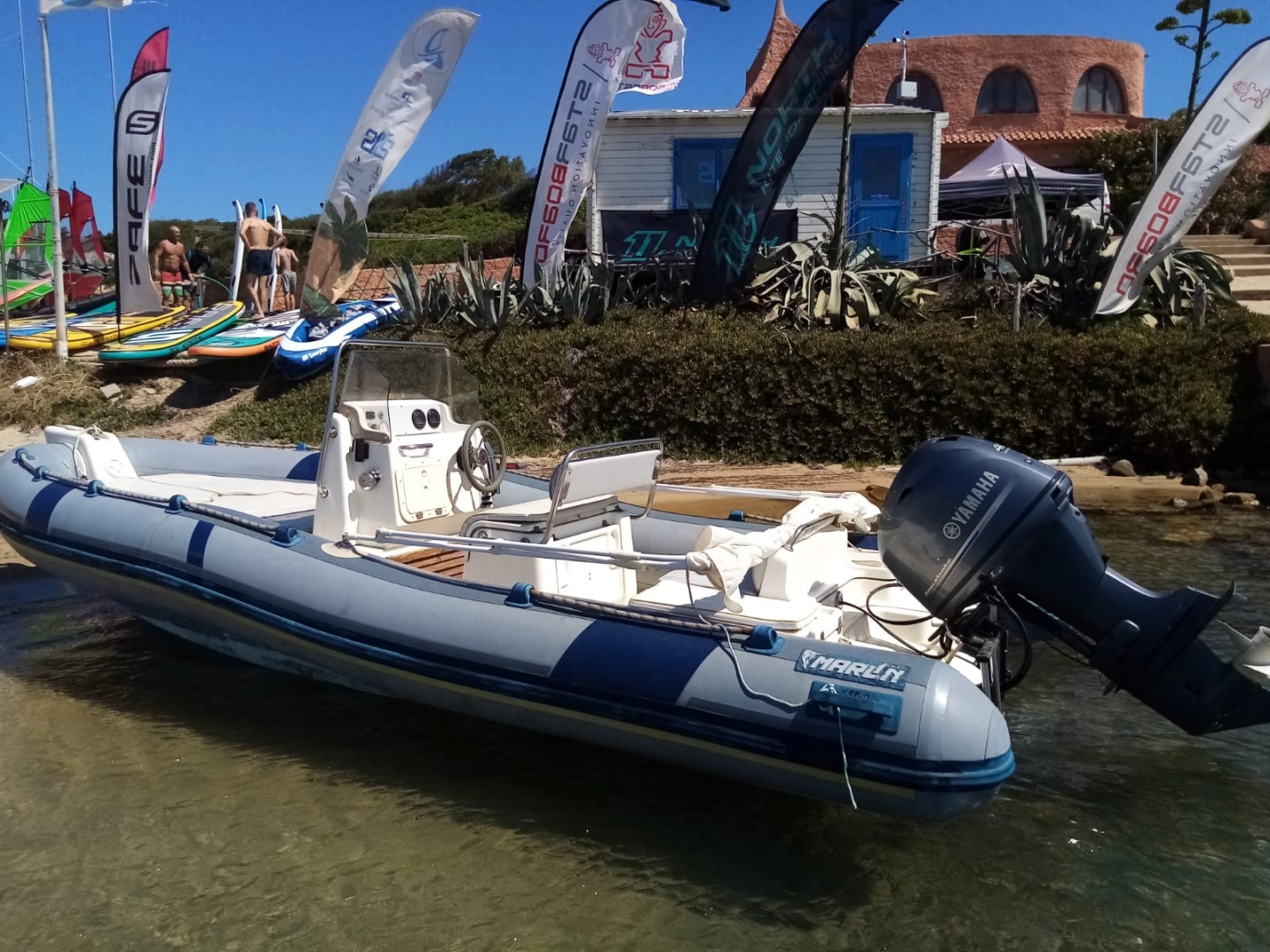 RIB hire in Palau - Marlin Boat 575