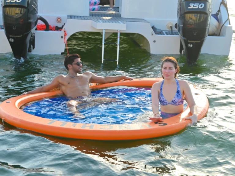 Catamaran 50 ft charter bareboat or skippered in  Dubai