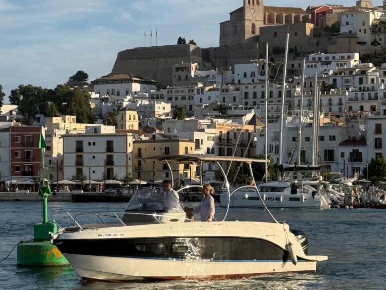 Hire a Quicksilver Activ 805 Sundeck Ibiza Town