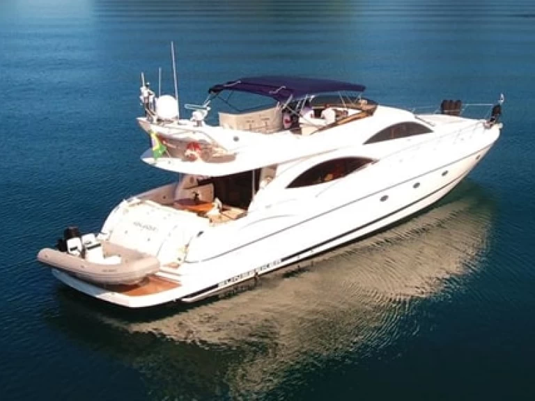 Sunseeker Manhattan 74 charter bareboat or skippered in  Angra dos Reis