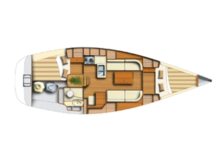 Hire Sailboat Dufour with a boat licence