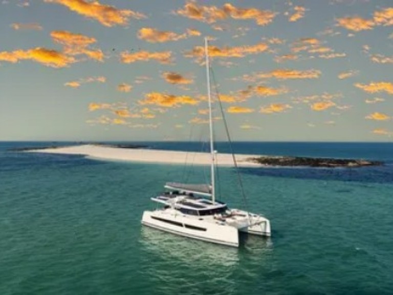 Fountaine Pajot Aura 51 charter bareboat or skippered in  Le Marin