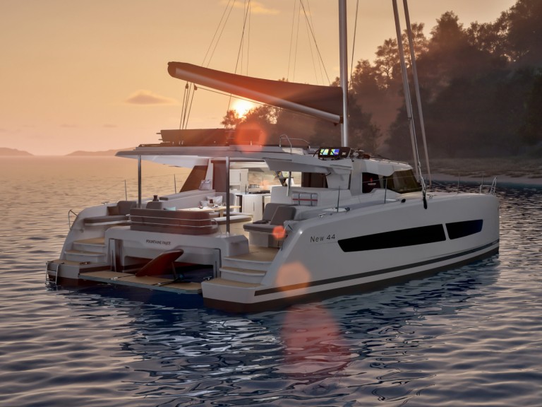 Catamaran hire in Pointe-à-Pitre - Fountaine Pajot FP 44