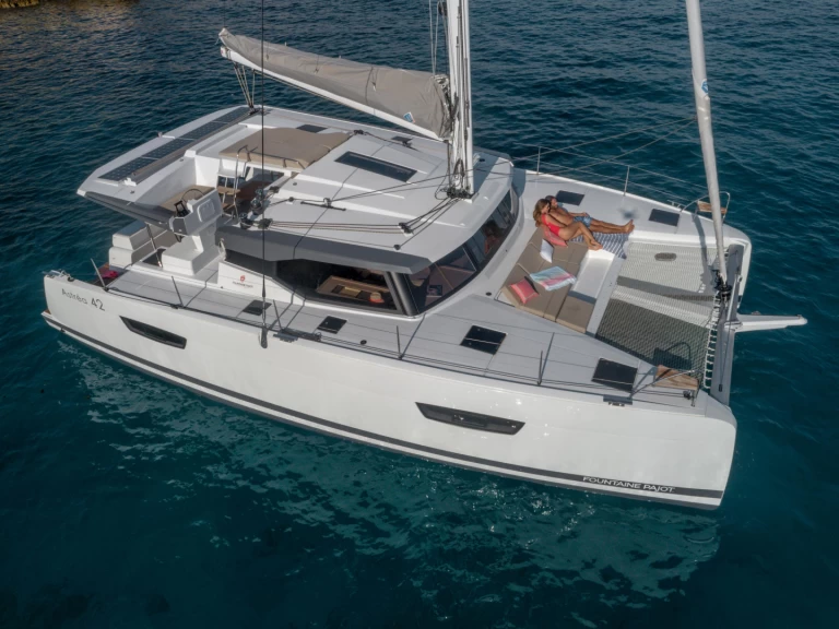 Fountaine Pajot Astrea 42 charter bareboat or skippered in  Pointe-à-Pitre