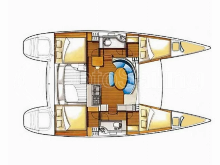 Charter a Bénéteau Lagoon 380 in Pointe-à-Pitre on Samboat