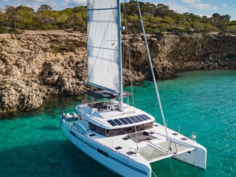 Bénéteau Lagoon 52 charter bareboat or skippered in  Bonifacio