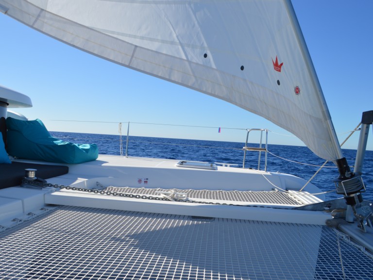 Lagoon Lagoon 42 charter bareboat or skippered in  Gustavia