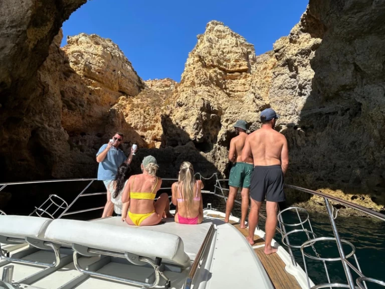 Cranchi Mediterranee 47 charter bareboat or skippered in  Marina de Lagos