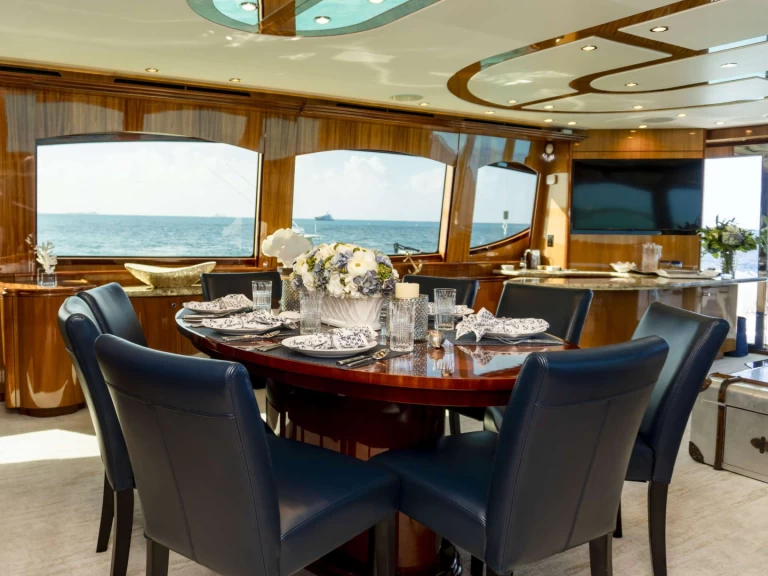 Hatteras Gail Force II charter bareboat or skippered in  Nassau