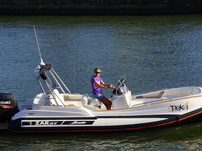 Hire RIB Zar with a boat licence