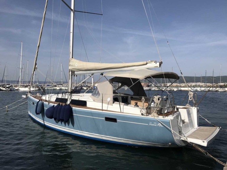 Yacht hire Sami cheap Hanse 385