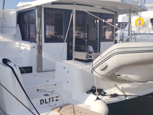 Bali Bali 4.2 charter bareboat or skippered in  Furnari