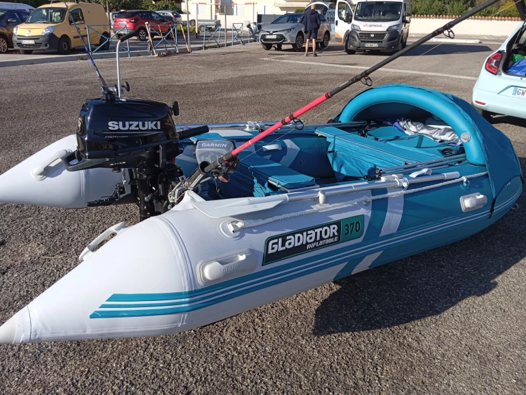 Gladiator C370al charter bareboat or skippered in  France