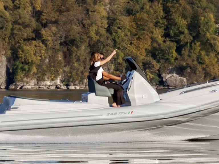 Hire RIB Zar with a boat licence