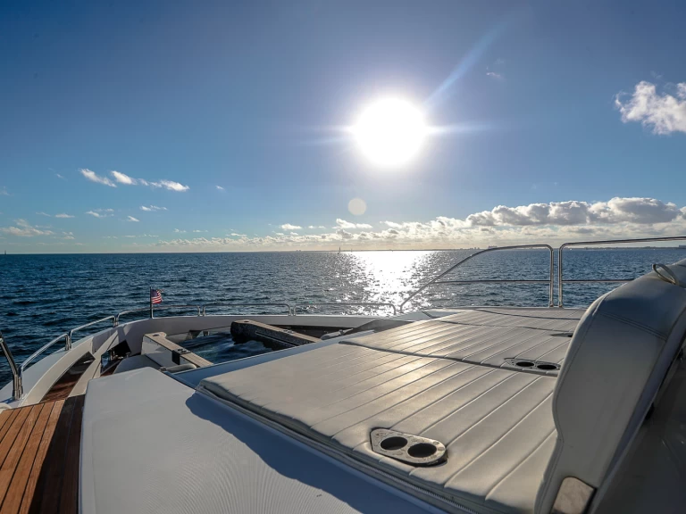 Sirena Sirena 88 charter bareboat or skippered in  Miami Beach