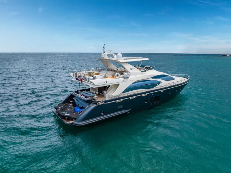 Azimut Azimut 84 Sky  charter bareboat or skippered in  Miami