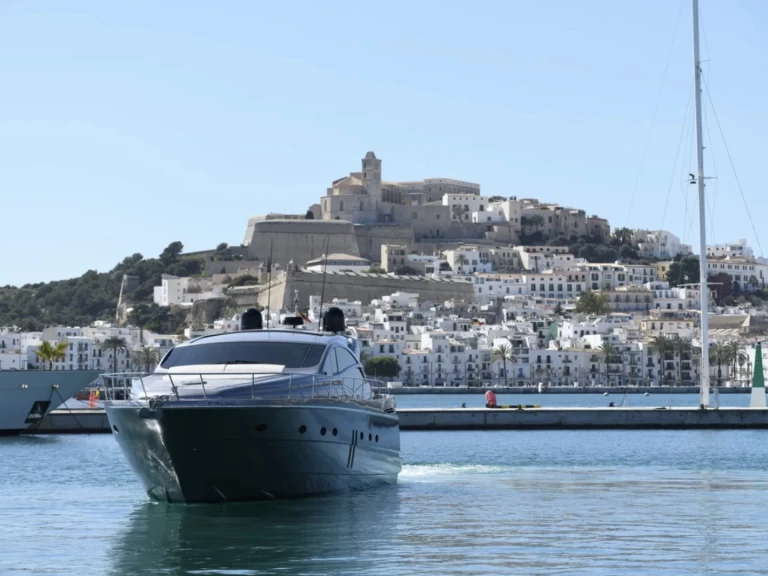 Yacht hire Ibiza Town cheap Pershing 62